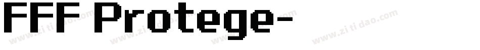 FFF Protege字体转换